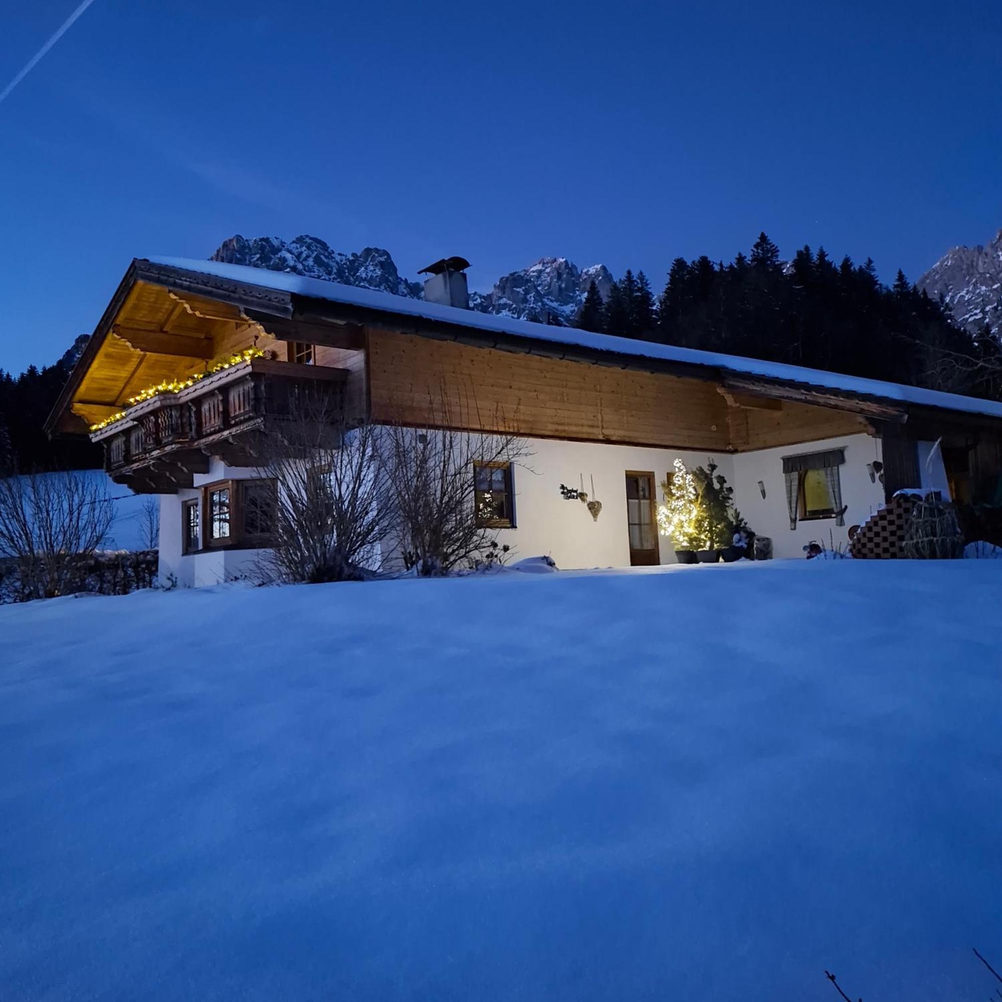 Chalet Gluecklich Sein... Ellmau Exterior foto