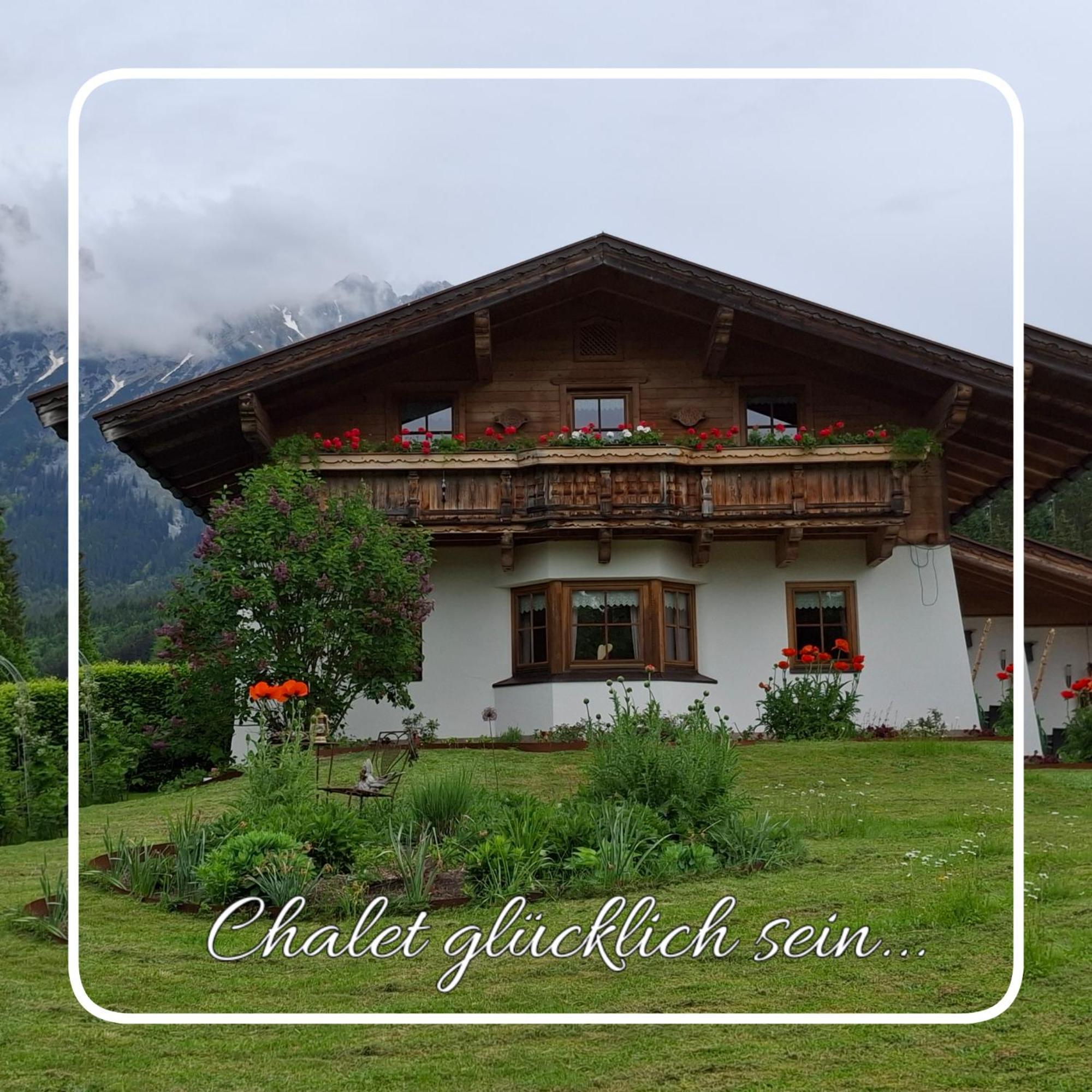 Chalet Gluecklich Sein... Ellmau Exterior foto